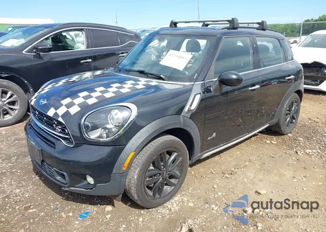 2016 Mini Countryman Cooper S из США, поврежденный, VIN WMWZC5C59GWU20847